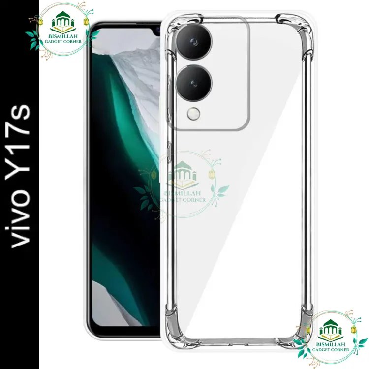 Picture of For  vivo Y17s  Flexible Clear Transparent Soft TPU Back Case Cover