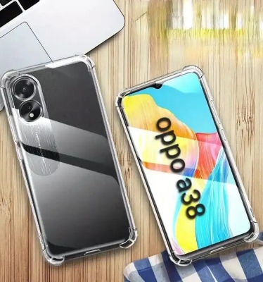 Picture of For oppo A18 A38    Flexible Clear Transparent Soft TPU Back Case Cover