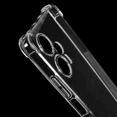 Picture of For xioami  poco F5   Flexible Clear Transparent Soft TPU Back Case Cover