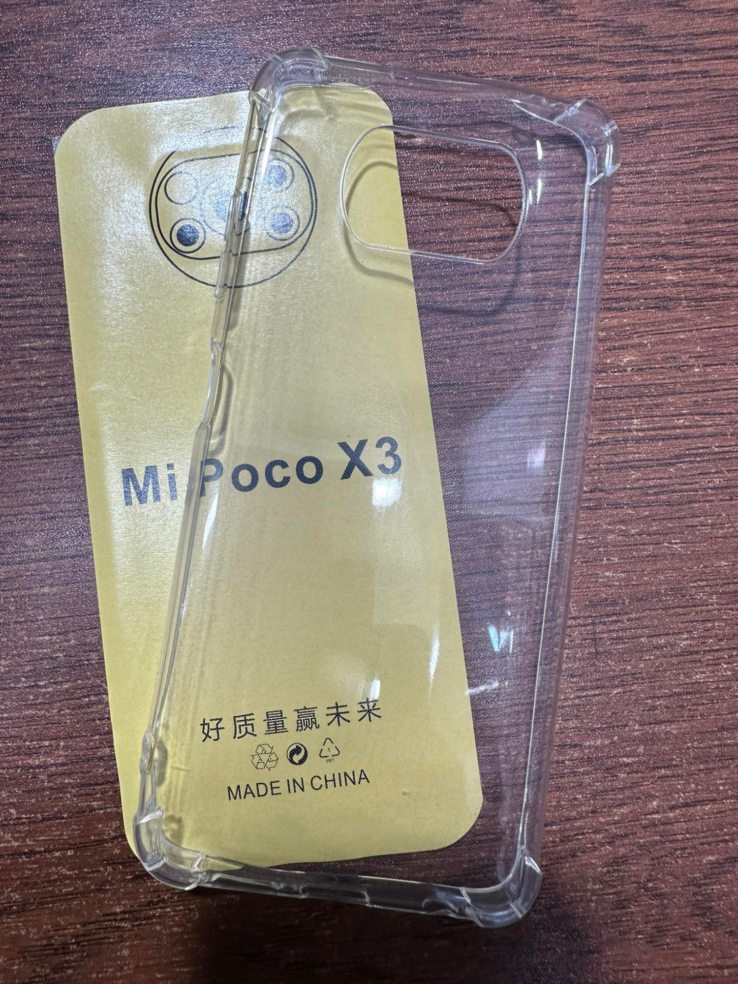 Picture of For xioami redmi poco X3 poco x3 pro   Flexible Clear Transparent Soft TPU Back Case Cover