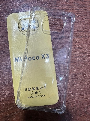 Picture of For xioami redmi poco X3 poco x3 pro   Flexible Clear Transparent Soft TPU Back Case Cover