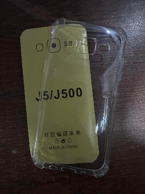 Picture of For Samsung galaxy J5  Flexible Clear Transparent Soft TPU Back Case Cover