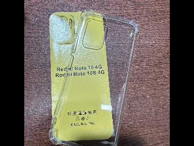 Picture of For xioami redmi note 10   Flexible Clear Transparent Soft TPU Back Case Cover