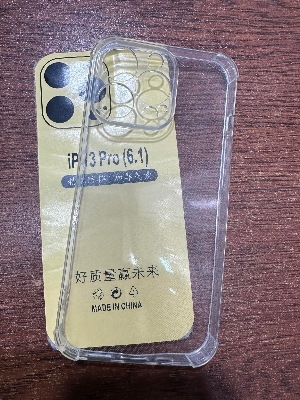 Picture of For iphone 13 pro  Flexible Clear Transparent Soft TPU Back Case Cover