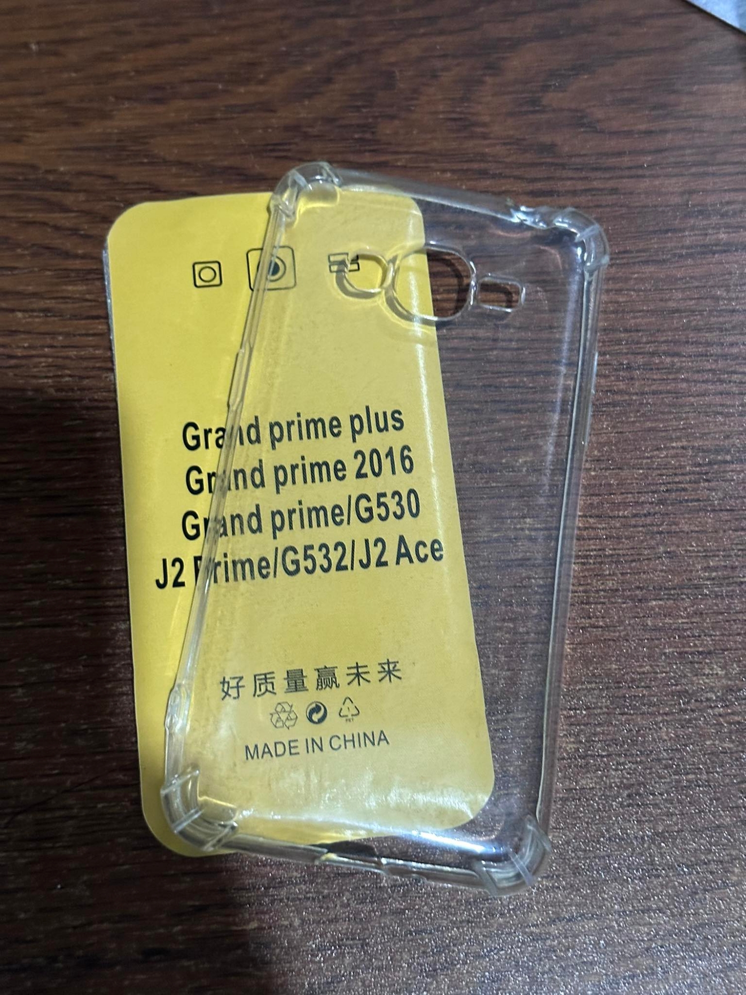 Picture of For samsung galaxy J2 prime 530  Flexible Clear Transparent Soft TPU Back Case Cover