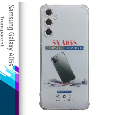 Picture of For samsung galaxy A05s  Flexible Clear Transparent Soft TPU Back Case Cover