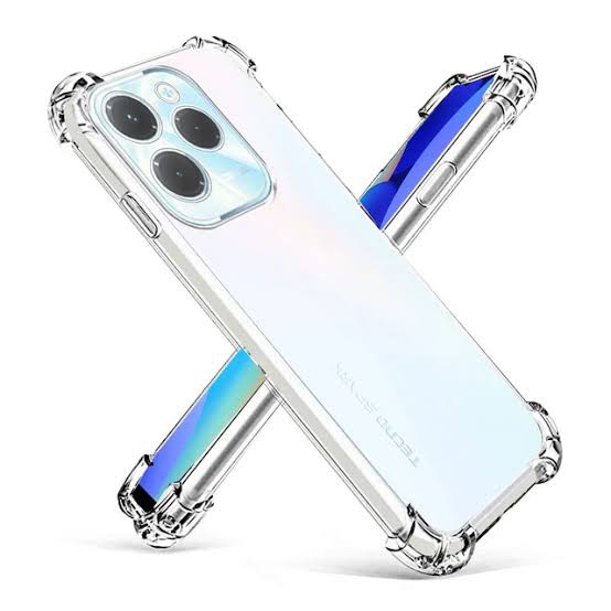 Picture of For Infinix Hot 40 Hot 40i Hot 40 pro tecno spark go 2024 spark 20c itel A70  Flexible Clear Transparent Soft TPU Back Case Cover