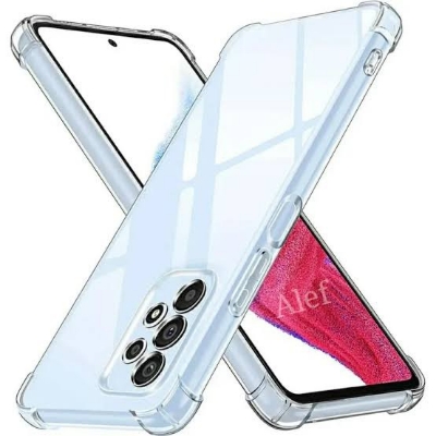 Picture of For samsung galaxy A33  Flexible Clear Transparent Soft TPU Back Case Cover