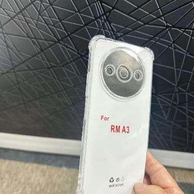 Picture of For Xioami redmi A3   Flexible Clear Transparent Soft TPU Back Case Cover