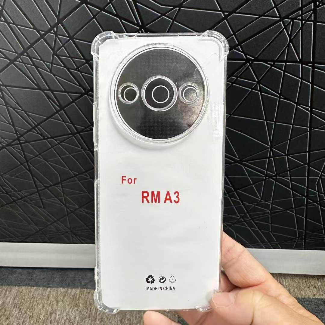 Picture of For Xioami redmi A3   Flexible Clear Transparent Soft TPU Back Case Cover