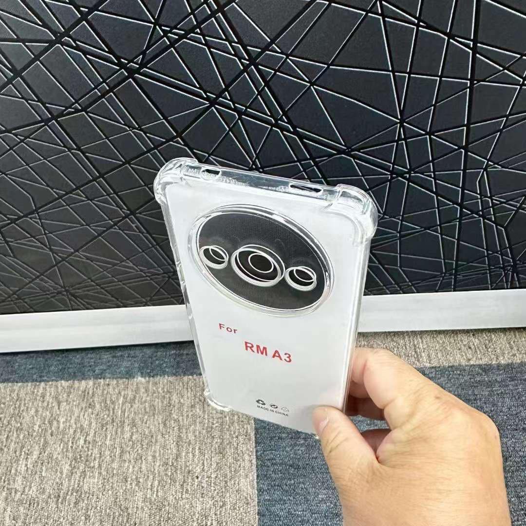 Picture of For Xioami redmi A3   Flexible Clear Transparent Soft TPU Back Case Cover