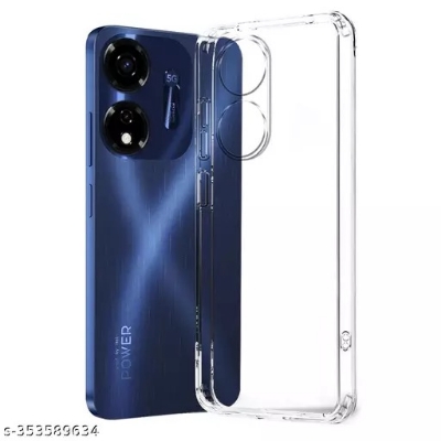Picture of For Itel p55    Flexible Clear Transparent Soft TPU Back Case Cover