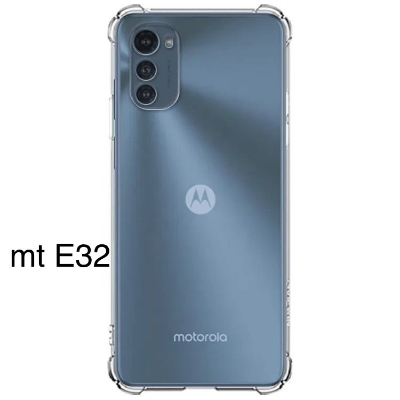 Picture of For Motorola G32   Flexible Clear Transparent Soft TPU Back Case Cover