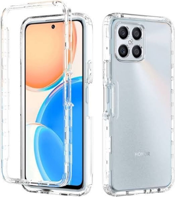 Picture of For Honor 8XB Honor 8XA Flexible Clear Transparent Soft TPU Back Case Cover