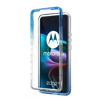 Picture of Motorola Edge 30 Clear Soft TPU Back Cover Slim Flexible Transparent Shockproof Protective Case