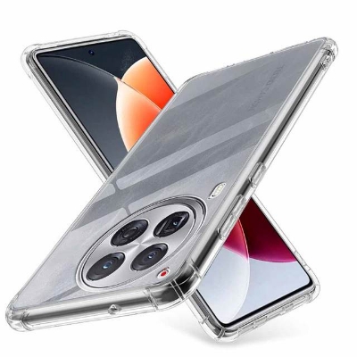 Picture of For Tecno Camon 30 Camon 30 pro   Flexible Clear Transparent Soft TPU Back Case Cover