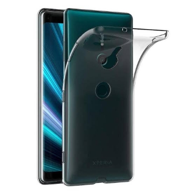 Picture of Sony XZ3 Luxury Crystal Clear Case Soft Silicone Shockproof Transparent Shell TPU Back Cover Sony XZ3