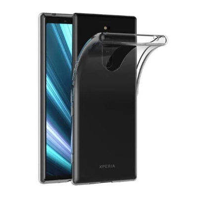 Picture of Sony Xperia 1  Luxury Crystal Clear Case Soft Silicone Shockproof Transparent Shell TPU Back Cover Sony Xperia 1