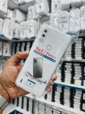 Picture of For Motorola E7 power  Luxury Crystal Clear Case Soft Silicone Shockproof Transparent Shell TPU Back Cover Motorola E7 power