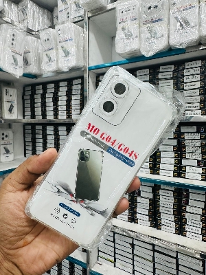 Picture of For Motorola G24 power  Luxury Crystal Clear Case Soft Silicone Shockproof Transparent Shell TPU Back Cover G24 power