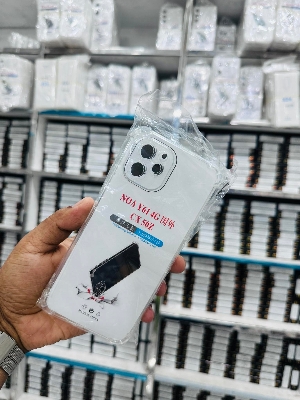 Picture of For Huwei Nova Y61  Luxury Crystal Clear Case Soft Silicone Shockproof Transparent Shell TPU Back Cover Nova Y61