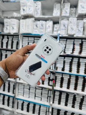 Picture of For Huwei Y9A  Honor 50 lite  Luxury Crystal Clear Case Soft Silicone Shockproof Transparent Shell TPU Back Cover Y9A