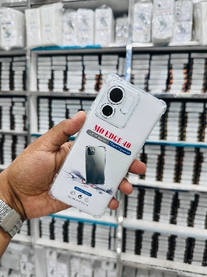 Picture of For Motorola  EDGE 40   Luxury Crystal Clear Case Soft Silicone Shockproof Transparent Shell TPU Back Cover EDGE 40