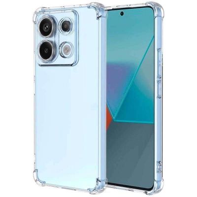 Picture of For Xioami Note 13 5G note 13  pro 5G Luxury Crystal Clear Case Soft Silicone Shockproof Transparent Shell TPU Back Cover