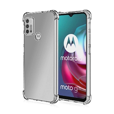 Picture of For Motorola G10 G20 G10 power G30   Luxury Crystal Clear Case Soft Silicone Shockproof Transparent Shell TPU Back Cover G10 G20 G10 power G30