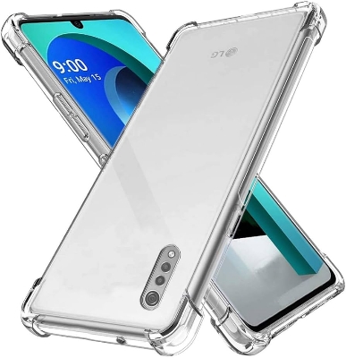 Picture of For LG Valvet 5G   Luxury Crystal Clear Case Soft Silicone Shockproof Transparent Shell TP U Back Cover Valvet 5G