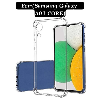 Picture of For A03 core    Luxury Crystal Clear Case Soft Silicone Shockproof Transparent Shell TPU