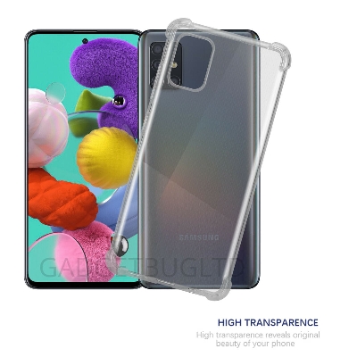 Picture of For A51 4G  Luxury Crystal Clear Case Soft Silicone Shockproof Transparent Shell TPU