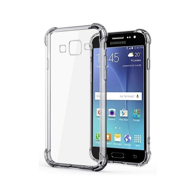 Picture of For Samsung Galaxy J5      Luxury Crystal Clear Case Soft Silicone Shockproof Transparent Shell TPU
