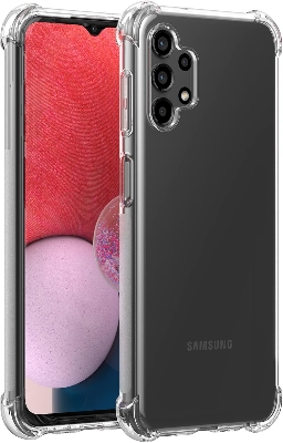 Picture of For Samsung Galaxy A13 4G  Luxury Crystal Clear Case Soft Silicone Shockproof Transparent Shell TPU