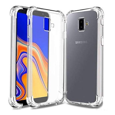 Picture of For Samsung Galaxy J6 plus     Luxury Crystal Clear Case Soft Silicone Shockproof Transparent Shell TPU