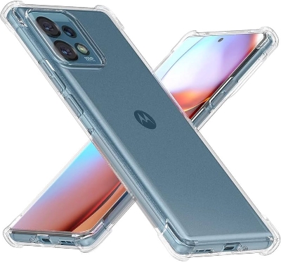 Picture of For Motoroa edge 50 neo   Luxury Crystal Clear Case Soft Silicone Shockproof Transparent Shell TPU