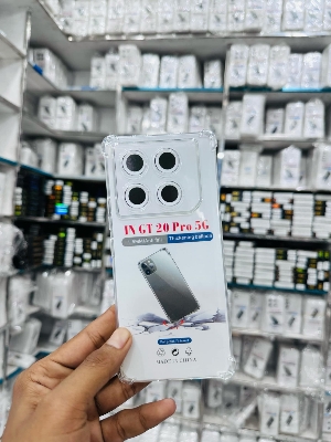 Picture of For Infinix GT 20 pro 5G Luxury Crystal Clear Case Soft Silicone Shockproof Transparent Shell TPU