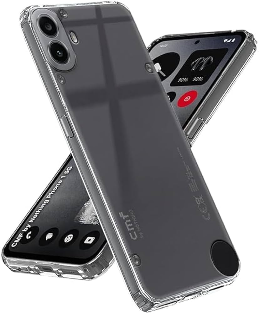 Picture of For Nothing phone CMF 1  Camon 30s pro  Luxury Crystal Clear Case Soft Silicone Shockproof Transparent Shell TPU