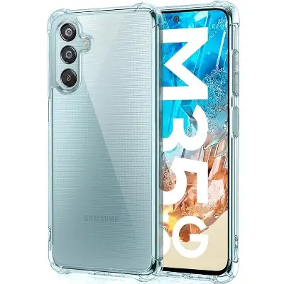 Picture of For Samsung Galaxy A16  Luxury Crystal Clear Case Soft Silicone Shockproof Transparent Shell TPU