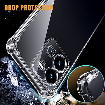 Picture of For VIvo Iqoo Z9 turbo Luxury Crystal Clear Case Soft Silicone Shockproof Transparent Shell TPU