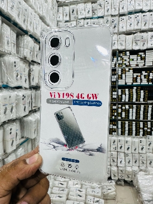 Picture of For Vivo Y19s   Luxury Crystal Clear Case Soft Silicone Shockproof Transparent Shell TPU