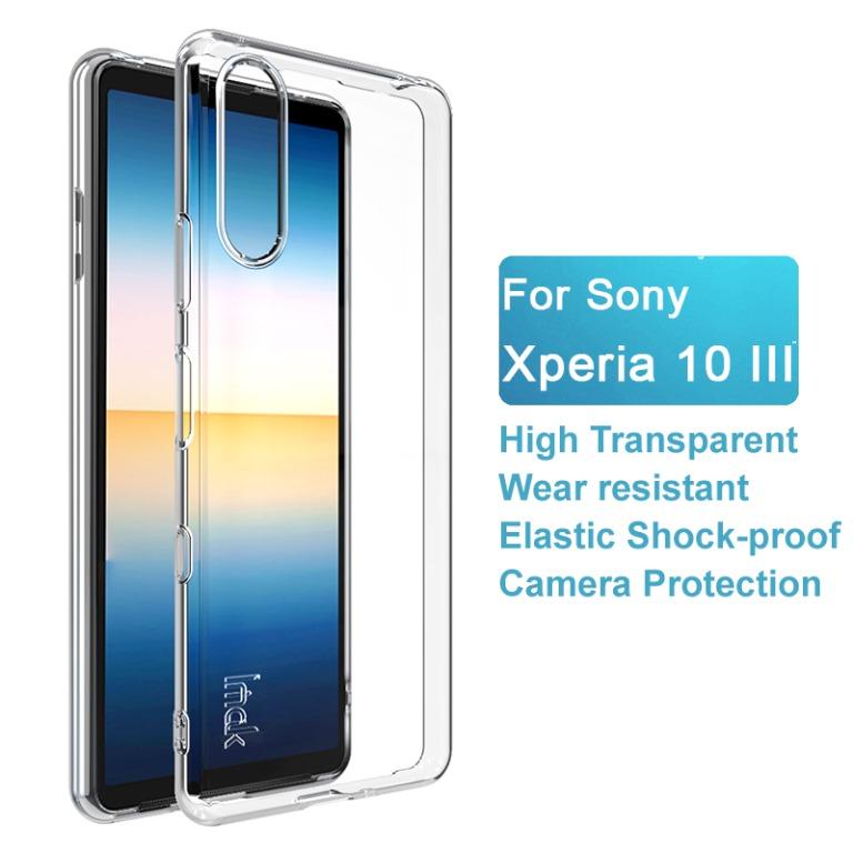 Picture of For  Sony Xperia 10 iii   Luxury Crystal Clear Case Soft Silicone Shockproof Transparent Shell TPU 10 mark 3