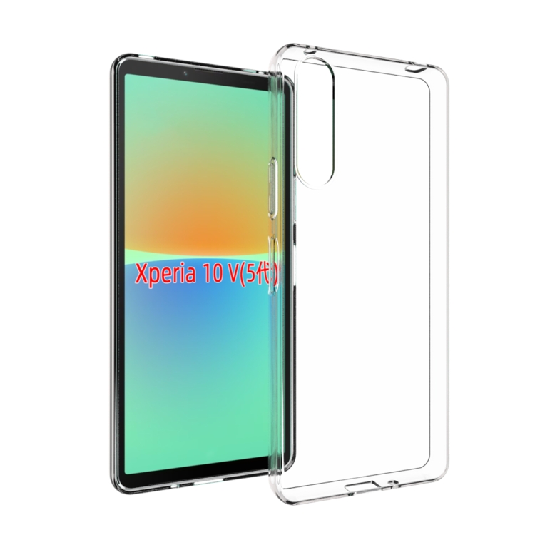 Picture of For  Sony Xperia 10 iv   Luxury Crystal Clear Case Soft Silicone Shockproof Transparent Shell TPU 10 mark 4