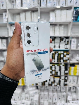 Picture of For Realme C75    Flexible Clear Transparent Soft TPU Back Case Cover