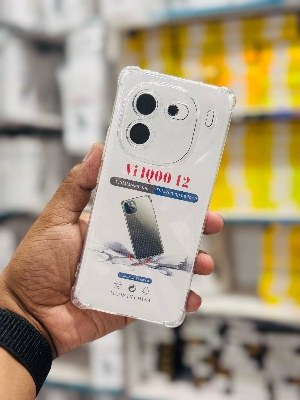 Picture of For Vivo IQOO 12  Flexible Clear Transparent Soft TPU Back Case Cover