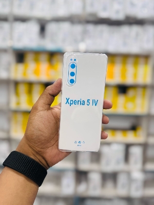 Picture of For Sony Xperia 5 IV  Silicone Airbag cover Shockproof Transparent Protective Clear Back Cover TPU Case