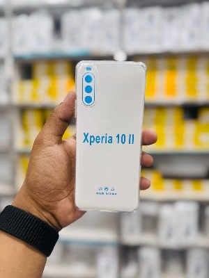 Picture of For Sony Xperia 10 Mark 2 Silicone Airbag cover Shockproof Transparent Protective Clear Back Cover TPU Case Xperia 10 II