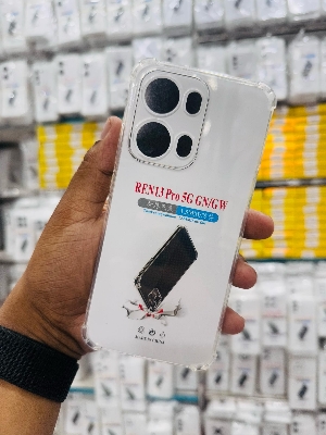 Picture of For Oppo Reno13 Pro 5G GN/Glowbal Silicone Airbag cover Shockproof Transparent Protective Clear Back Cover TPU Case