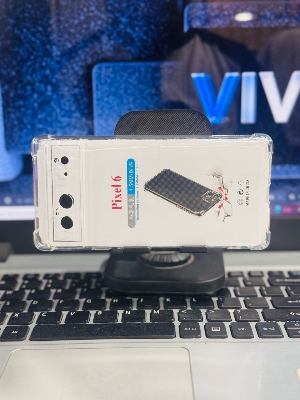 Picture of For Google Pixel 6 Silicone Airbag cover Shockproof Transparent Protective Clear Back Cover TPU Case