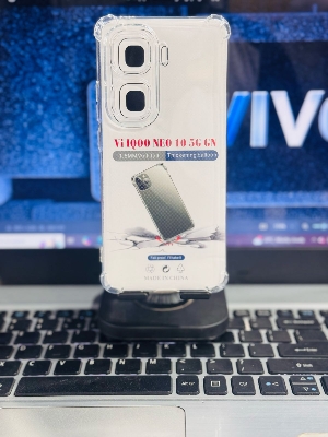 Picture of For Vivo IQ00 Neo 10 5G GN Silicone Airbag cover Shockproof Transparent Protective Clear Back Cover TPU Case